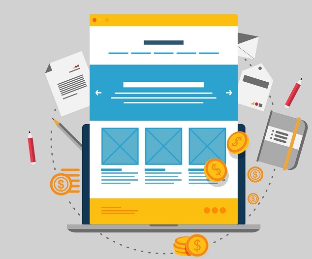 landing page